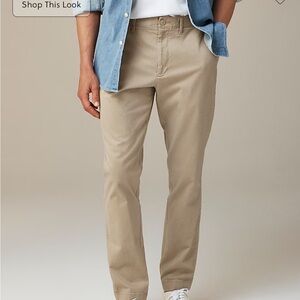 J. Crew Men's Khaki Chinos